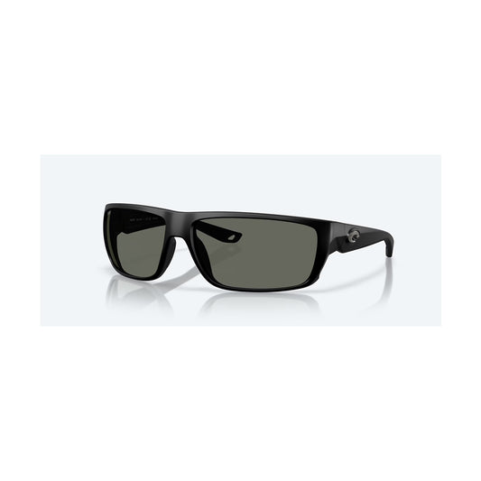 Costa Del Mar Fly Line Sunglasses Matt Black Grey Lens
