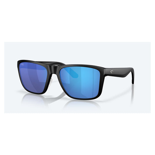 Costa Del Mar Los Alijos Sunglasses Matt Black Blue Mirror Lens