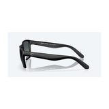 Costa Del Mar Los Alijos Sunglasses Matt Black Grey Mirror Lens