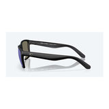 Costa Del Mar Los Alijos Sunglasses Matt Black Blue Mirror Lens