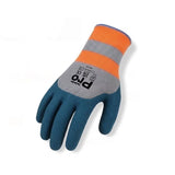 Heavy-Duty XL Fishing & Crabbing Work Gloves Coated Anti-Slip Grip