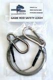 Game Fishing Safety Line Rod Leash 1m