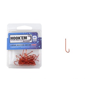 Hookem Long Shank Beak Hook Bulk Pack