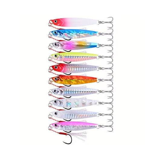 RNDT Laser Metal Lures 40 g 10 Pack
