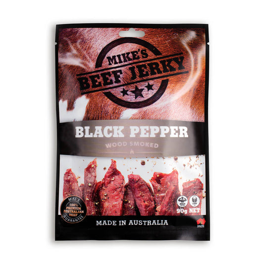 Mikes's Beef Jerky Black Pepper 90g
