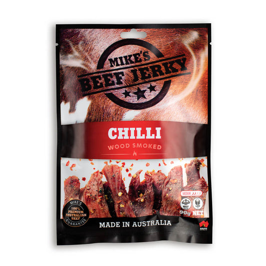 Mikes's Beef Jerky Chilli 90g
