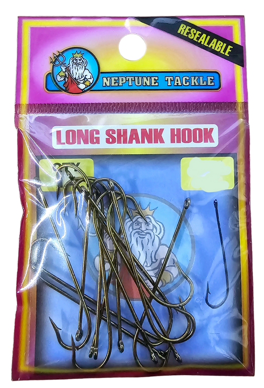 Neptune Long Shank Hook - Choose Size