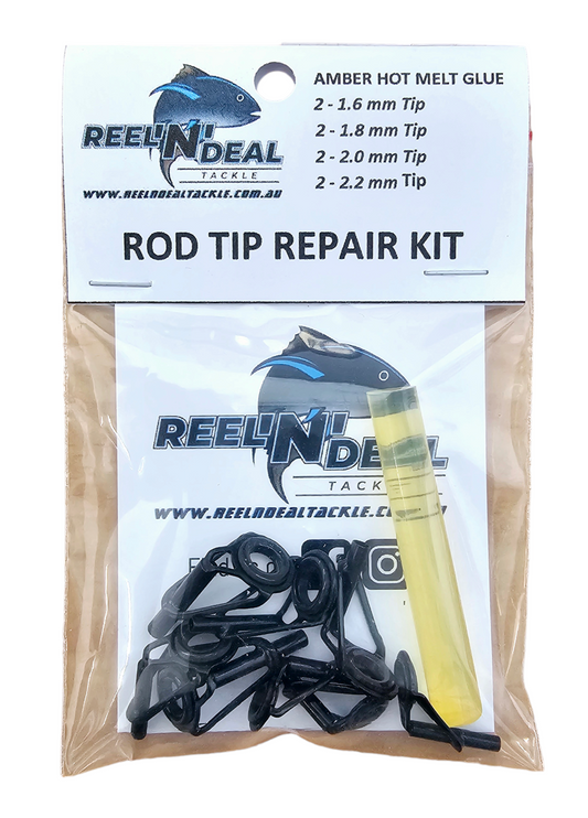 Fishing Rod Tip Repair Replacement Kit with Tips and Hot Melt