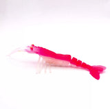 S Tackle Tail Dancer 3D Prawn UV Soft Baits 3"
