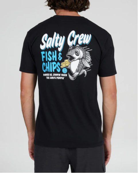 Salty Crew Fish & Chip Premium T shirt