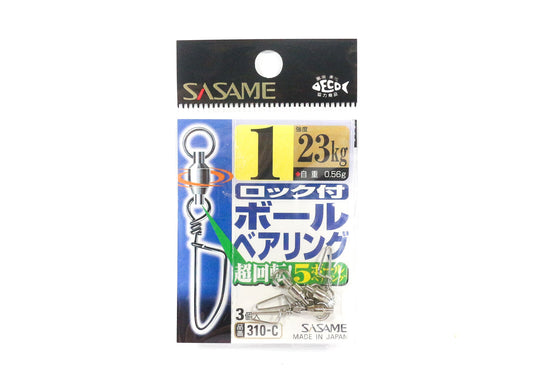 Sasame Ball Bearing Swivel Snap 310C - Choose Size