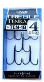 Sasame TENKA Treble Hook Black TEN-1B