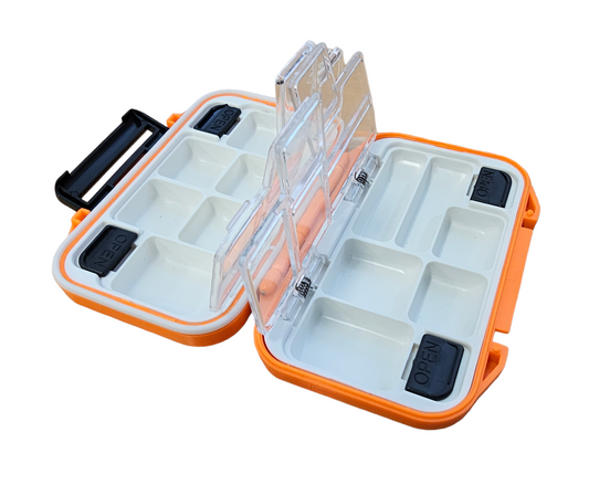 Waterproof Hard Case Tackle Box Small – REEL 'N' DEAL TACKLE