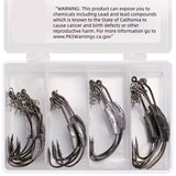 Weedless Twist Lock Jig Heads 25 Pack