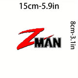 Zman Vinyl Sticker 15 x 8 cm