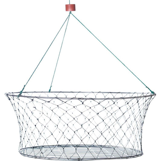 The Net Factory Wire Base Mesh Double Ring Crab Net