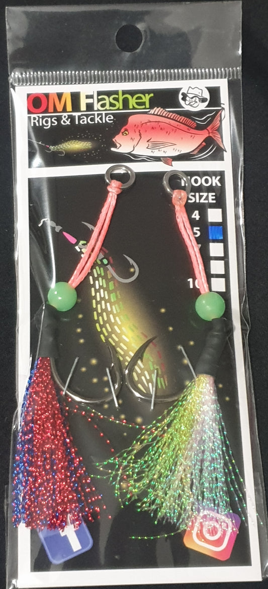 ASSIST HOOKS - FLASHER - REEL 'N' DEAL TACKLE