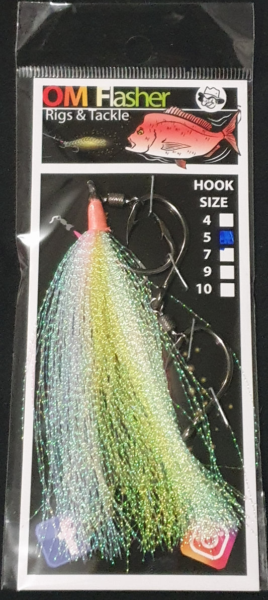 OM Flasher Triple Gang Hooks – REEL 'N' DEAL TACKLE