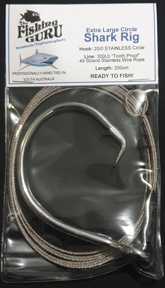 EXTRA LARGE CIRCLE SHARK TRACE - REEL 'N' DEAL TACKLE