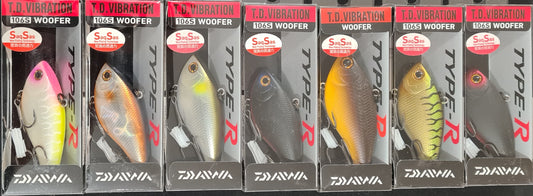 DAIWA TD VIBRATION WOOFER TYPE R  - 7 PACK - REEL 'N' DEAL TACKLE