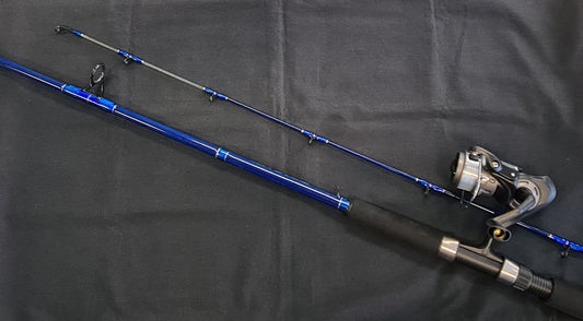 KOMODO FISHING ROD & OKUMA REEL COMBO 8-12KG HIRE#8 - REEL 'N' DEAL TACKLE