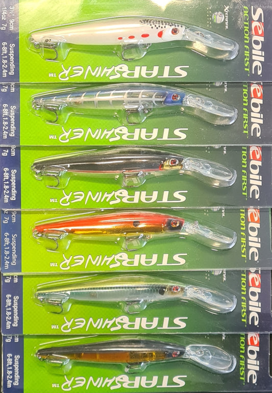 Sebile Star Shiner Jerkbait Minnows 90mm – REEL 'N' DEAL TACKLE