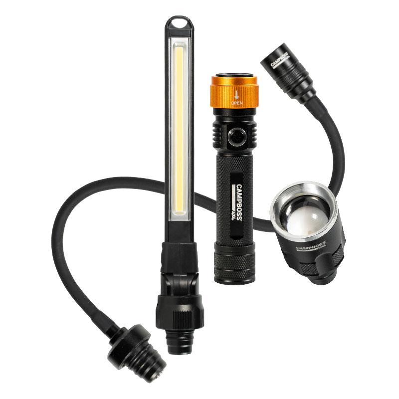 CAMPBOSS 3-IN-1 BOSS TORCH - REEL 'N' DEAL TACKLE