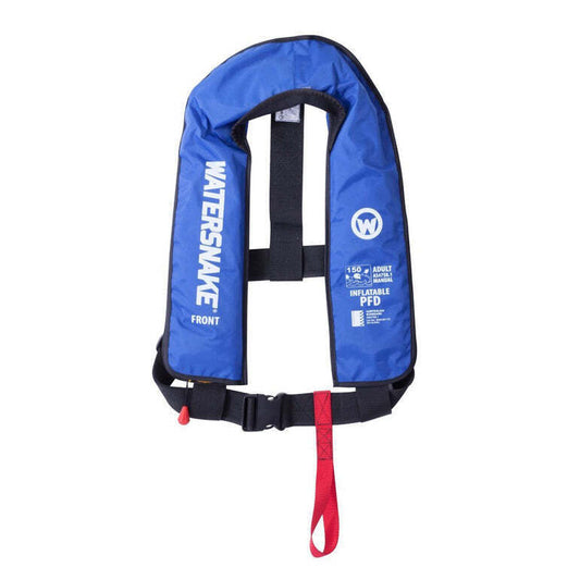 WATERSNAKE MANUAL INFLATABLE PFD LEVEL 150 - REEL 'N' DEAL TACKLE