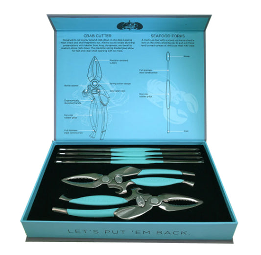 Toad Fish Crab & Lobster Tool Set