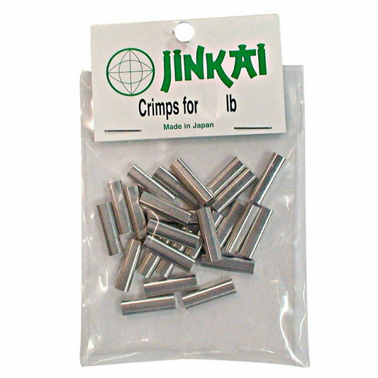 Jinkai Aluminium Crimps 25 Pack – REEL 'N' DEAL TACKLE