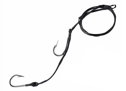 HOOKEM SHARK TRACES - DOUBLE HOOK VARIOUS SIZES - REEL 'N' DEAL TACKLE