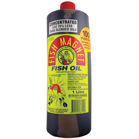 NEPTUNE FISH MAGNET 100% PURE FISH OIL - REEL 'N' DEAL TACKLE