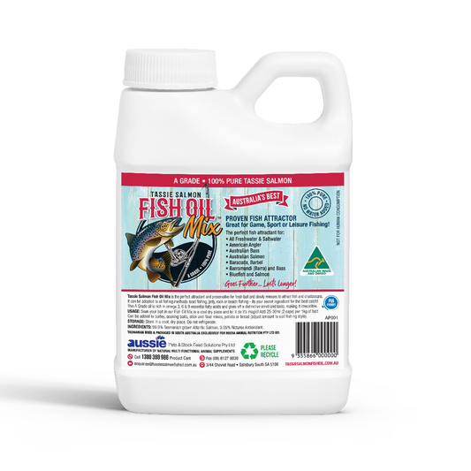 Tassie Salmon Fish Oil Attractant 1 Litre