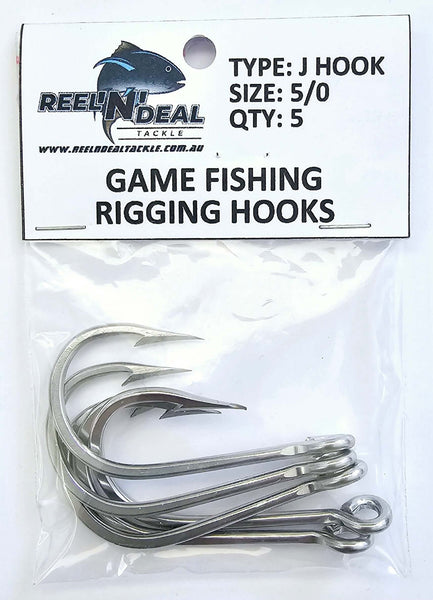 4x fishing j hook VMC Inline Single 4X, 1/0 sized jacks and wahoos Owner - 4X Strong Jungle