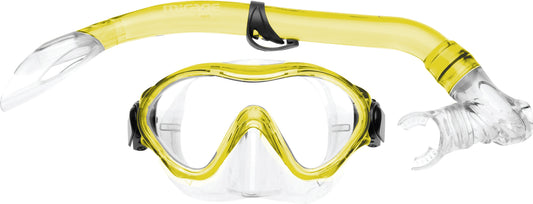 Mirage Goby Kids Silitex Mask & Snorkel Set Yellow