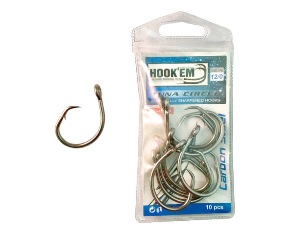 Hookem Tuna Circle Hooks 14/0 7 Pack – REEL 'N' DEAL TACKLE