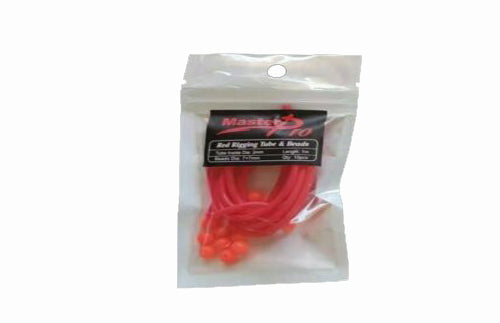 Master Pro Red Rigging Tube & Beads
