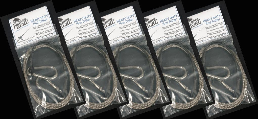 HEAVY DUTY GAME FISHING ROD LEASH - REEL 'N' DEAL TACKLE