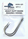 Shark Stainless Steel Rigging J Hooks 8/0