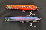 WIZARD TACKLE DF PENCIL BAIT 130MM FLOATING - 2 LURE PACK - REEL 'N' DEAL TACKLE