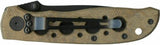 Smith & Wesson Extreme Ops Linerlock Folding Knife Desert Tan