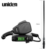 UNIDEN UH5030 UHF CB + AT500BK ANTENNA