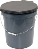 WILDTRAK TRAVEL TOILET 20L BUCKET WITH LID & SEAT - REEL 'N' DEAL TACKLE