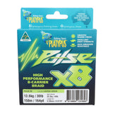 PLATYPUS PULSE X8 BRAID - 300M - REEL 'N' DEAL TACKLE