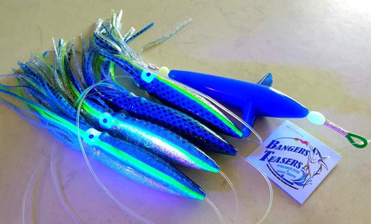 EAT MY TACKLE Offshore Fishing Lure 2 Pack 12 Wahoo Bullet Head