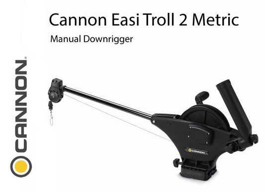 CANNON EASI-TROLL 2 ST DOWNRIGGER KIT - REEL 'N' DEAL TACKLE