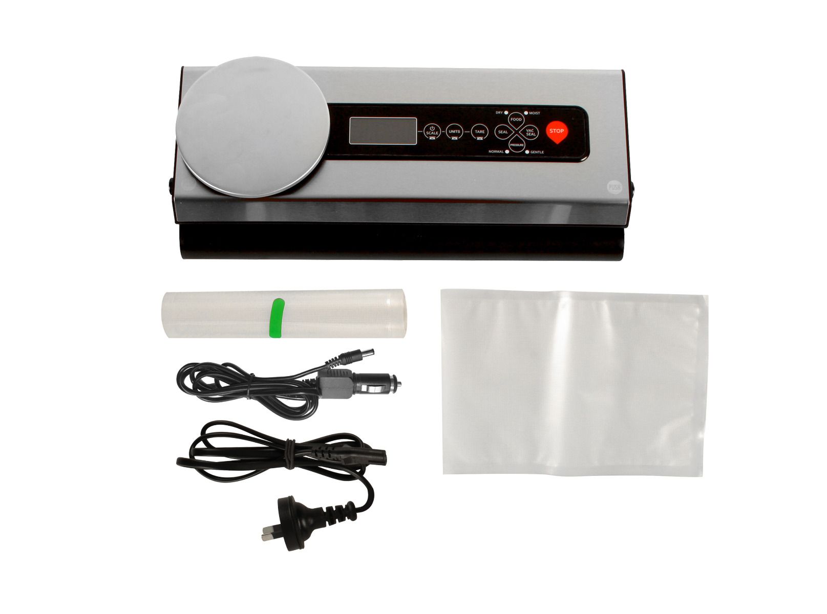 WILDTRAK DELUXE VACUUM SEALER WITH SCALE 12/240V - REEL 'N' DEAL TACKLE